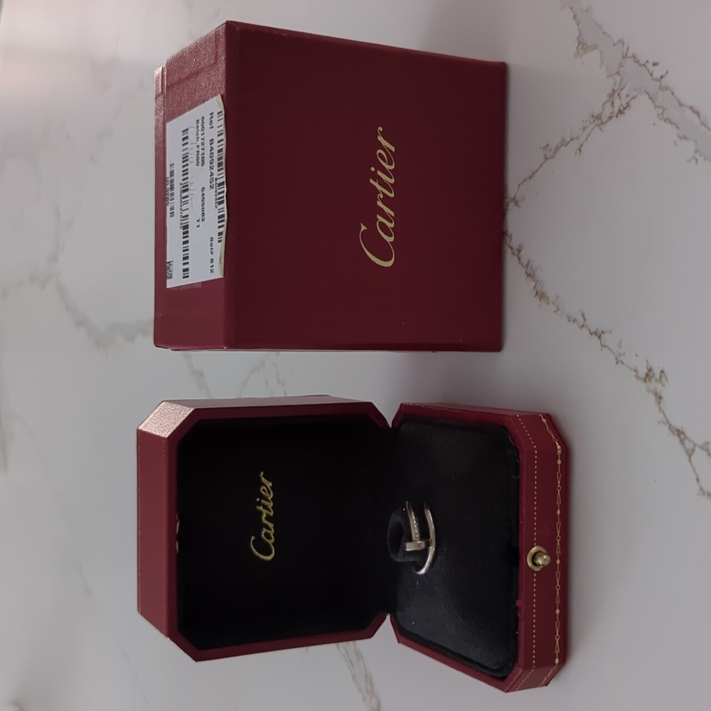 CARTIER JUSTE UN CLOU RING WG - Picture 6 of 6